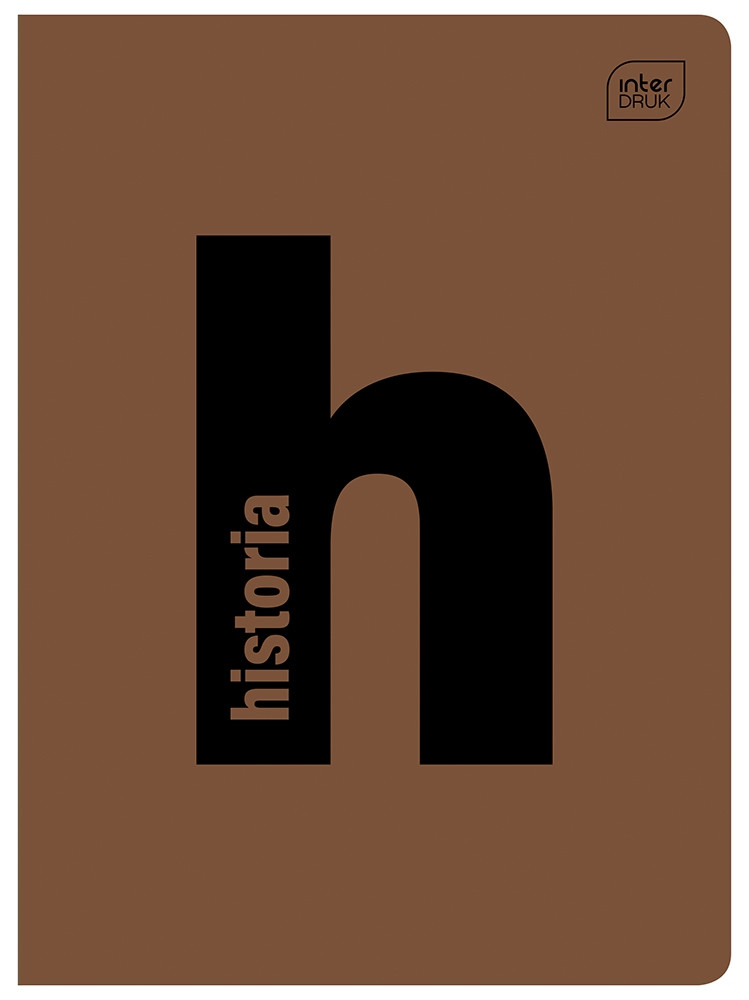 Zeszyt A5/60k kratka PP Historia Interdruk